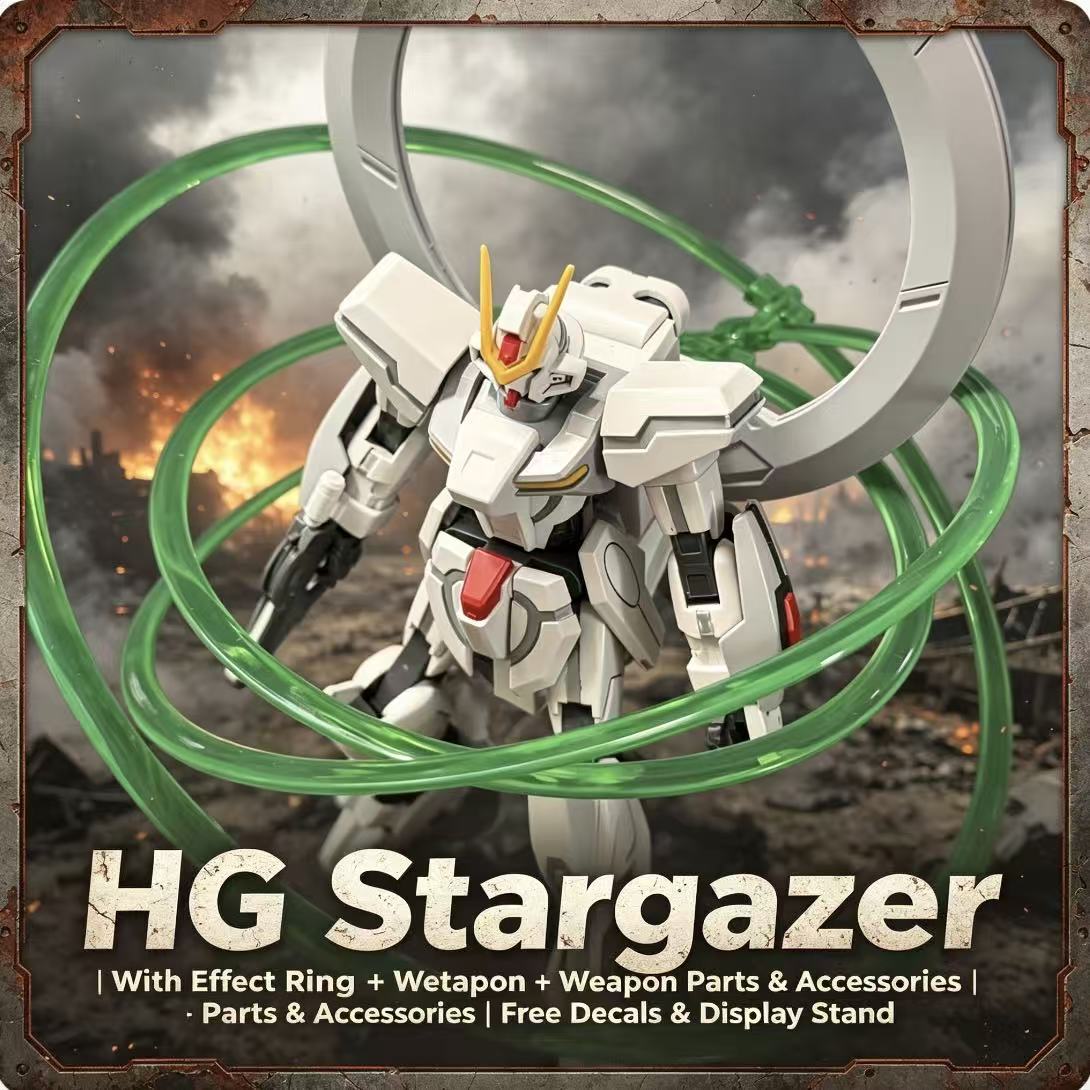 47 HG Stargazer Mecha with Eff - огляд і ціна Bandai Model Gundam Hg
