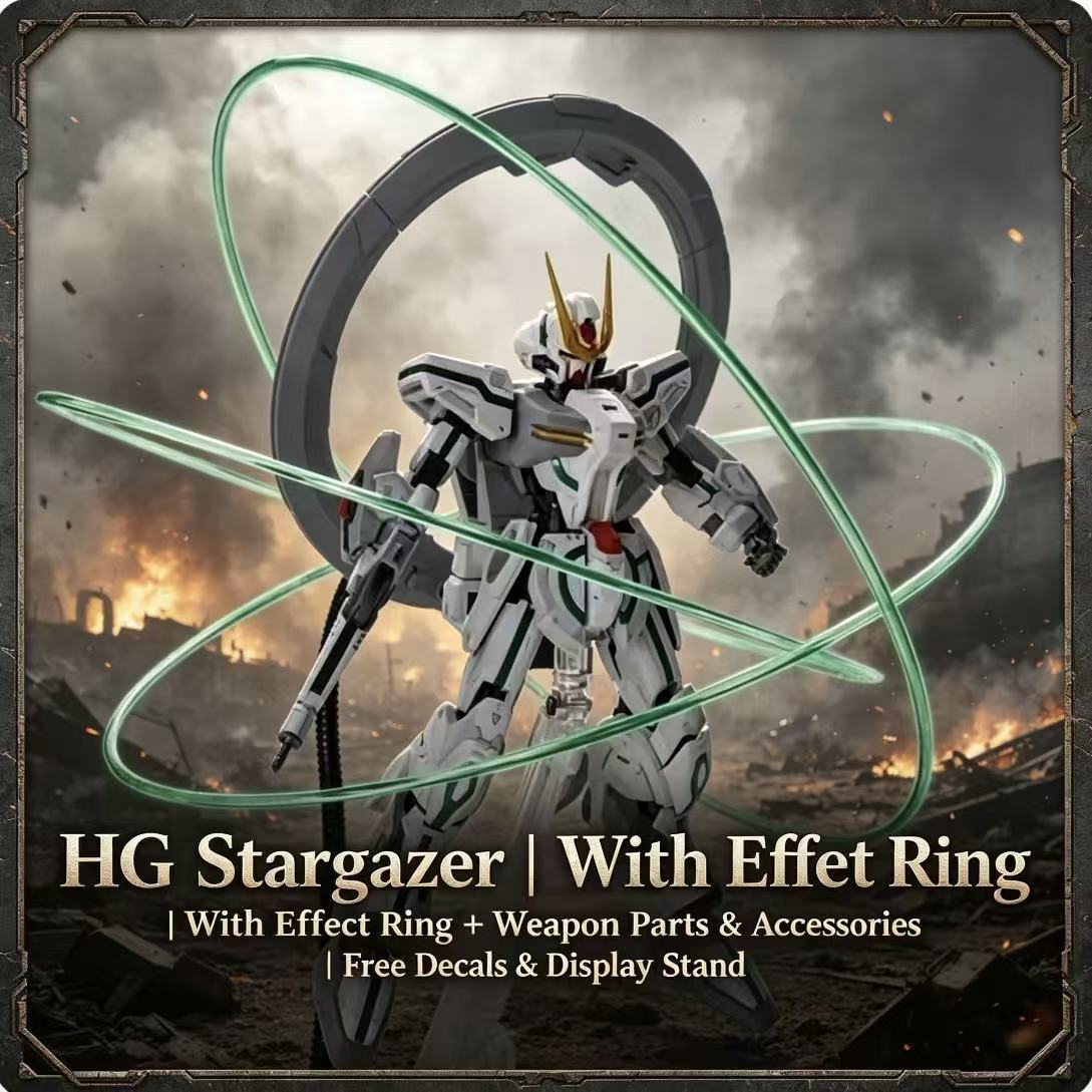 47 HG Stargazer Mecha with Eff - огляд і ціна Bandai Model Gundam Hg