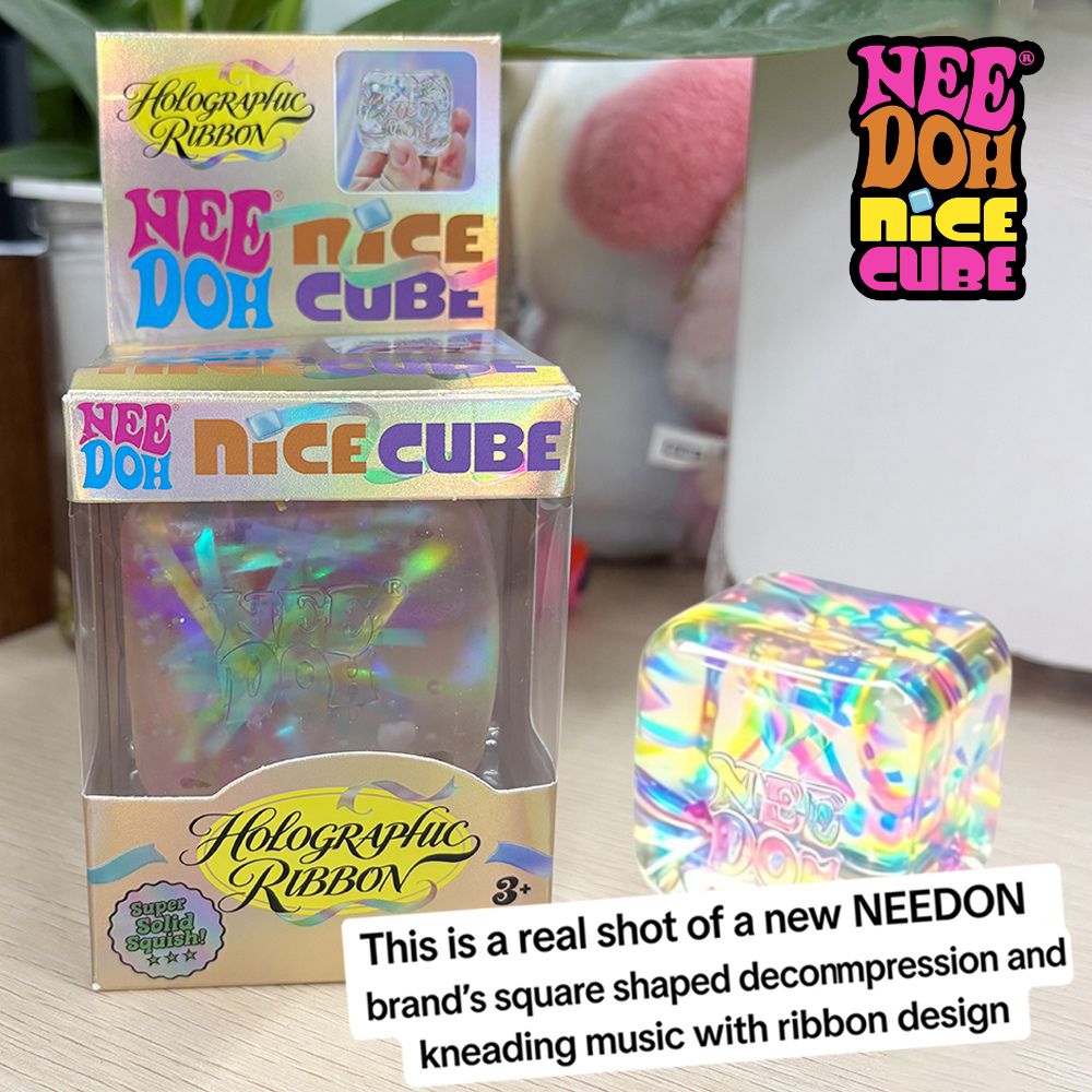 NeeDoh Nice Cube Square Sensor - огляд і ціна Fidget Cube Original