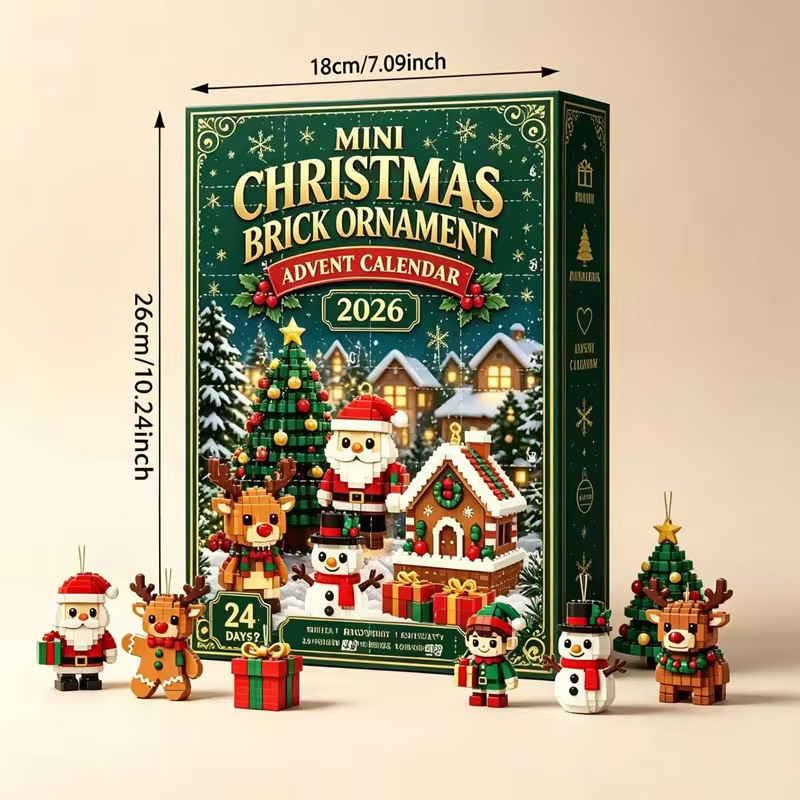 NEW Popular Mini Christmas 3D  - огляд і ціна Building Block Mini