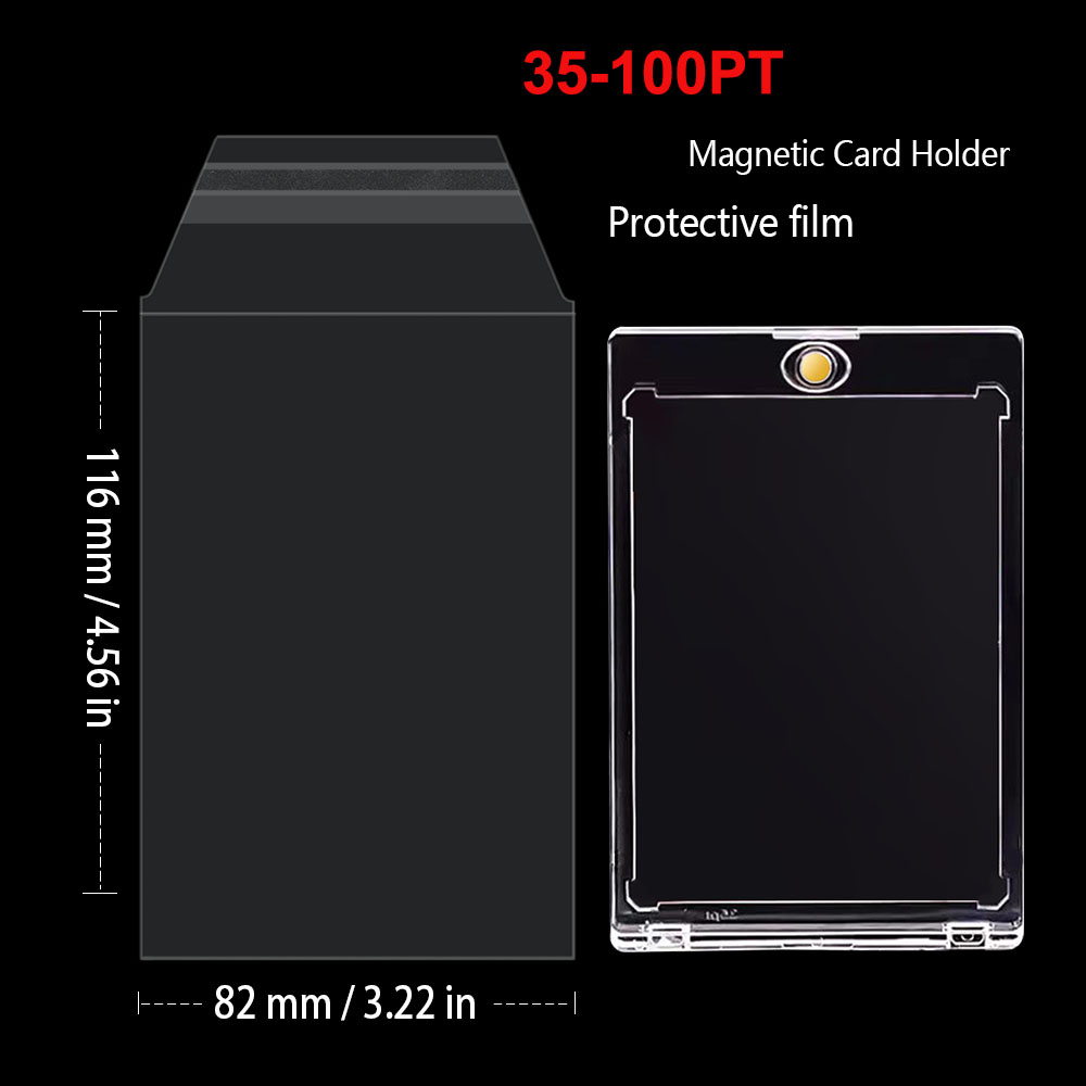100PCS ReSealable Card Holder  - огляд і ціна Card Penny Sleeve