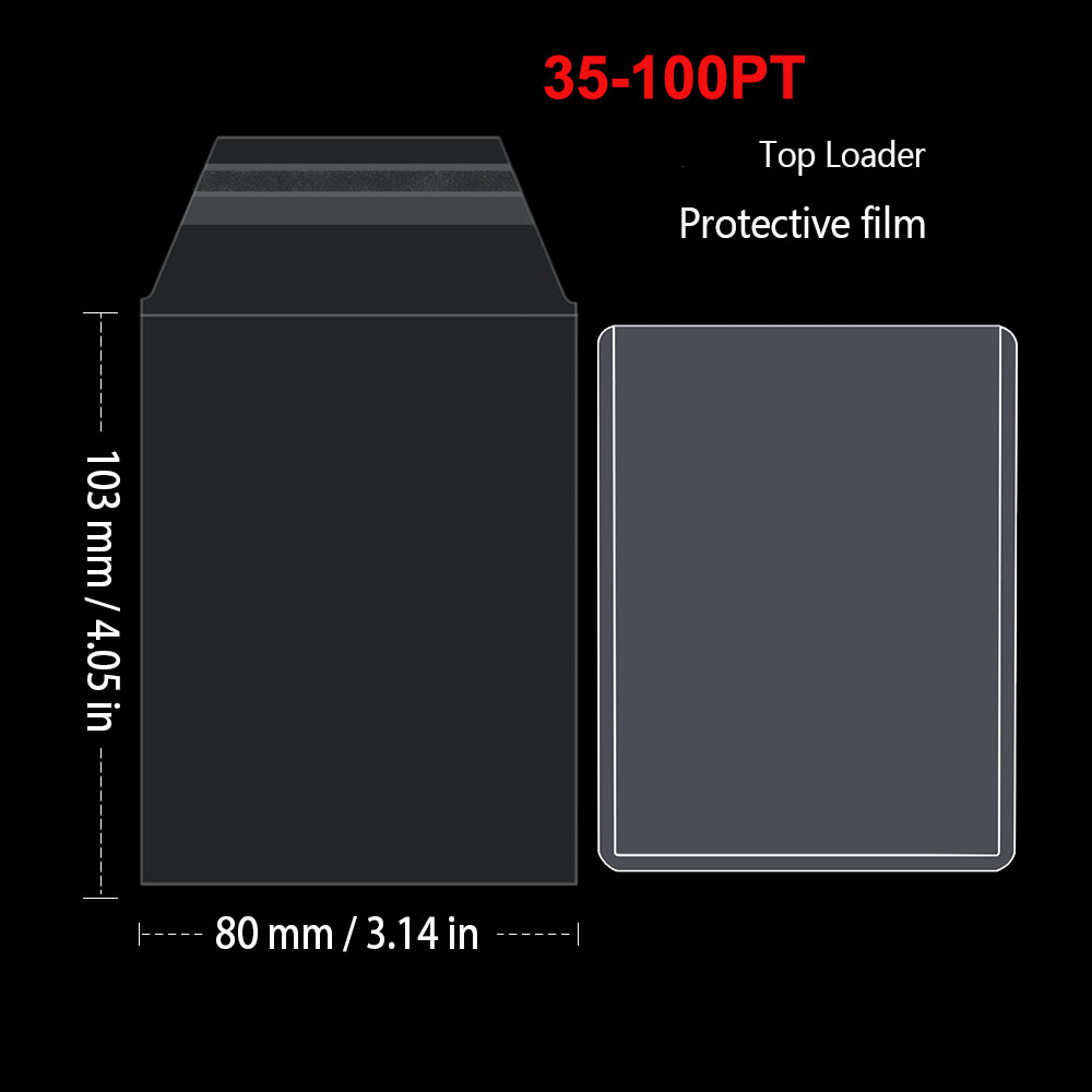 100PCS ReSealable Card Holder  - огляд і ціна Card Penny Sleeve