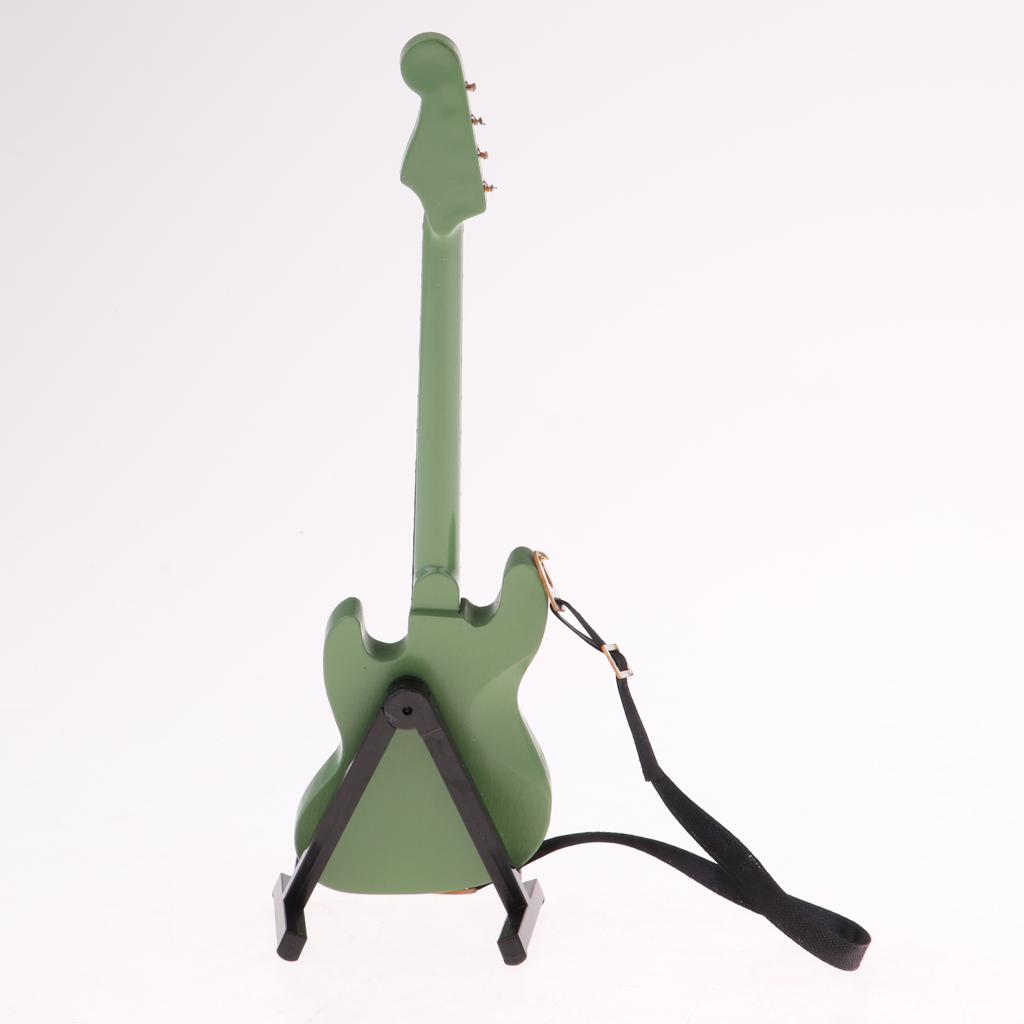 Miniature Electric Bass Guitar - огляд і ціна Action Figure Stand