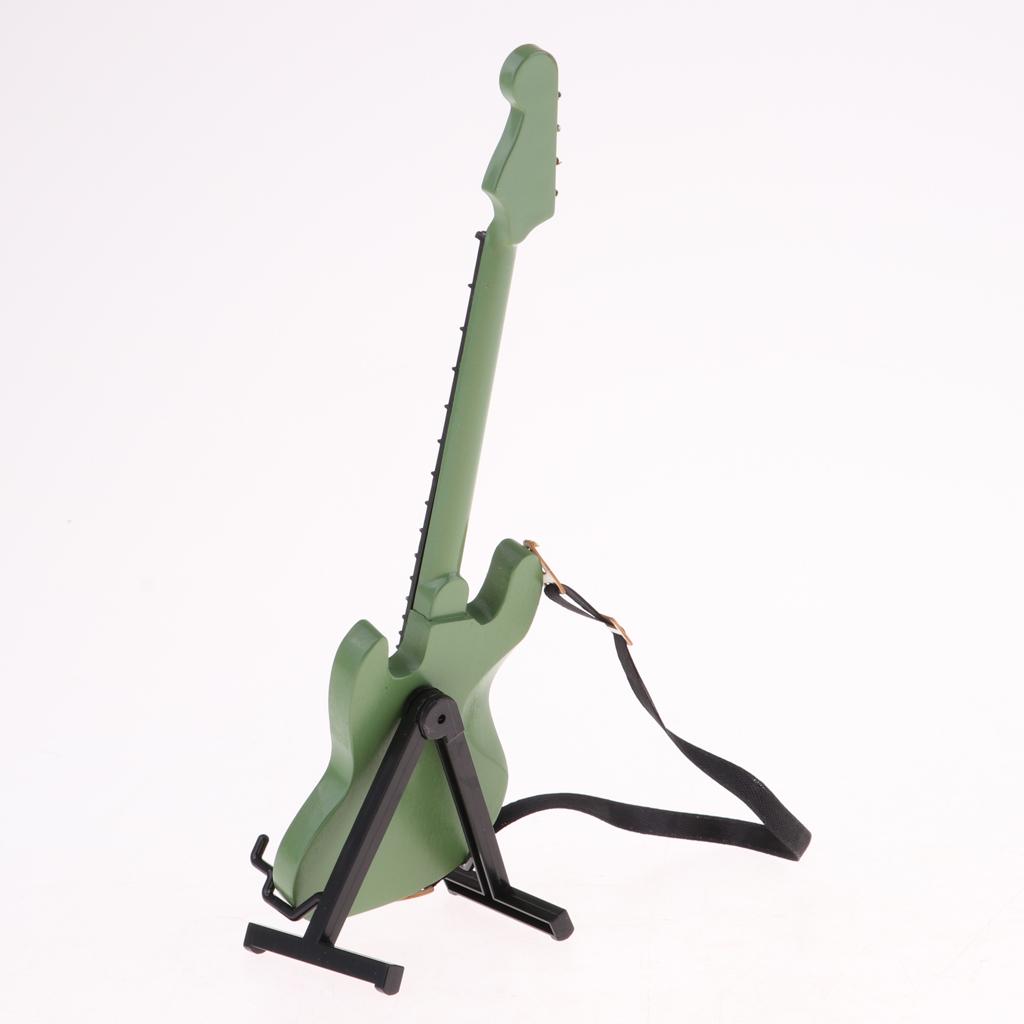 Miniature Electric Bass Guitar - огляд і ціна Action Figure Stand