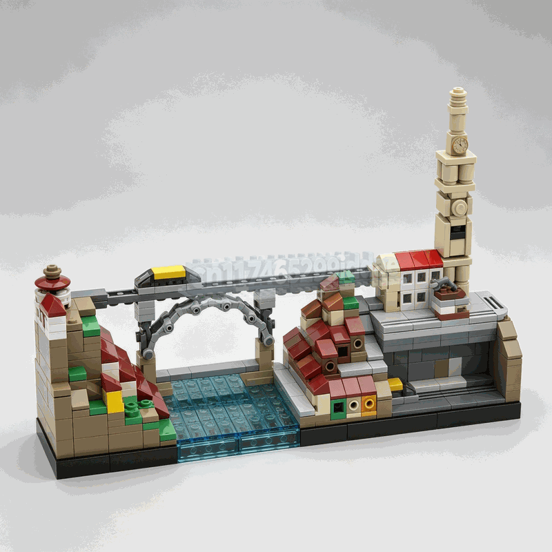 521PCS Porto City Skyline Buil - огляд і ціна Lego Set Creator