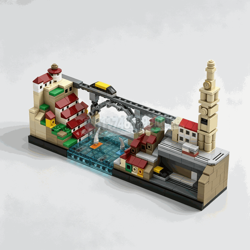 521PCS Porto City Skyline Buil - огляд і ціна Lego Set Creator