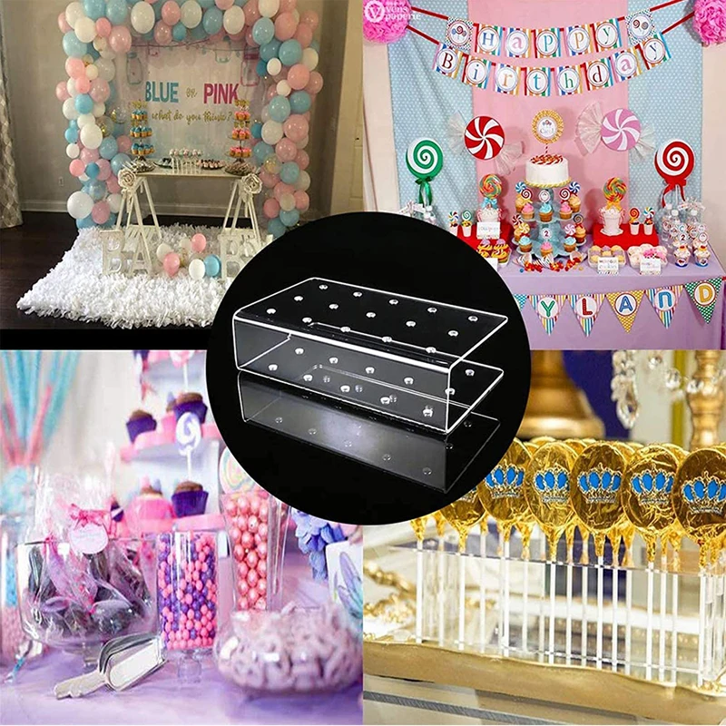 Hole Cake Pop Stand Candy Disp - огляд і ціна Pop Display Shelf
