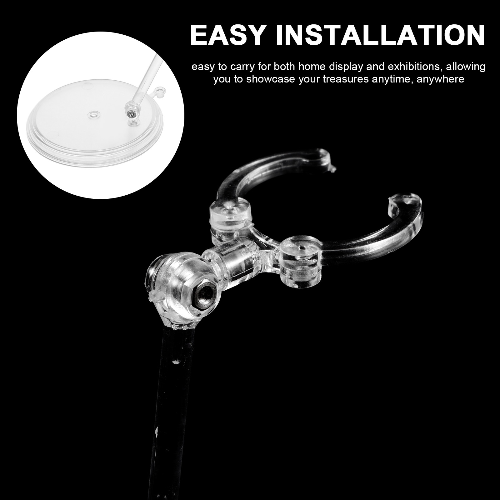 Clear Adjustable Action Figure - огляд і ціна Action Figure Stand