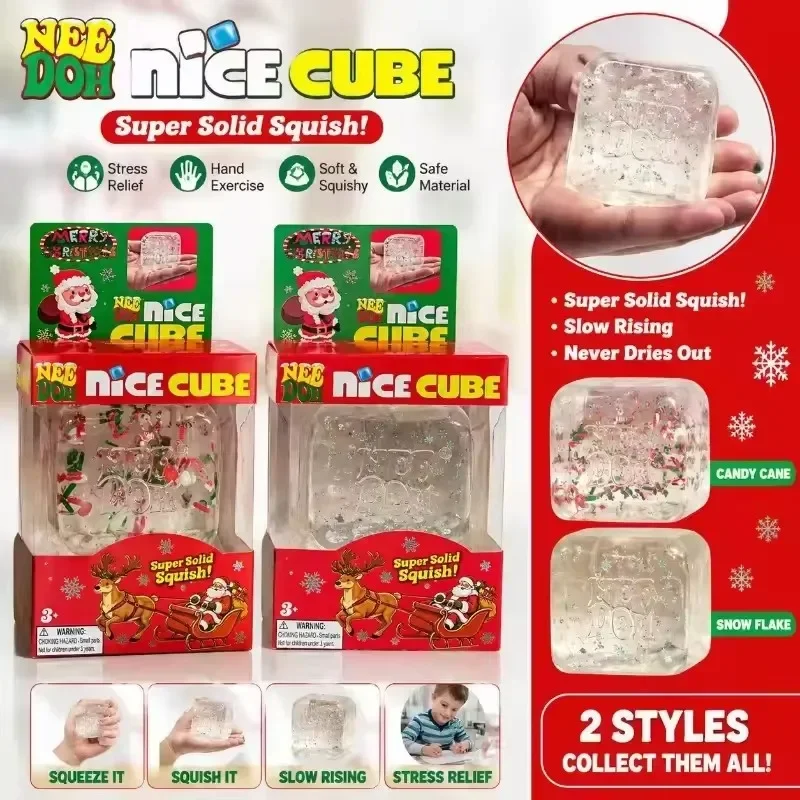 Nee Doh Holographic Ribbon Nic - огляд і ціна Fidget Cube Original