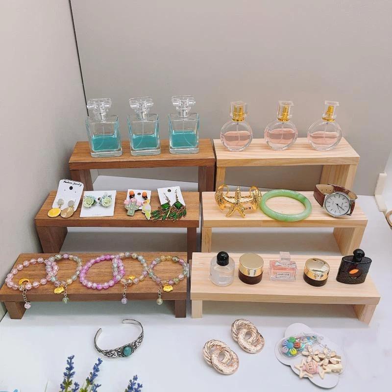 Rectangle Wood Jewelry Display - огляд і ціна Display Risers Set