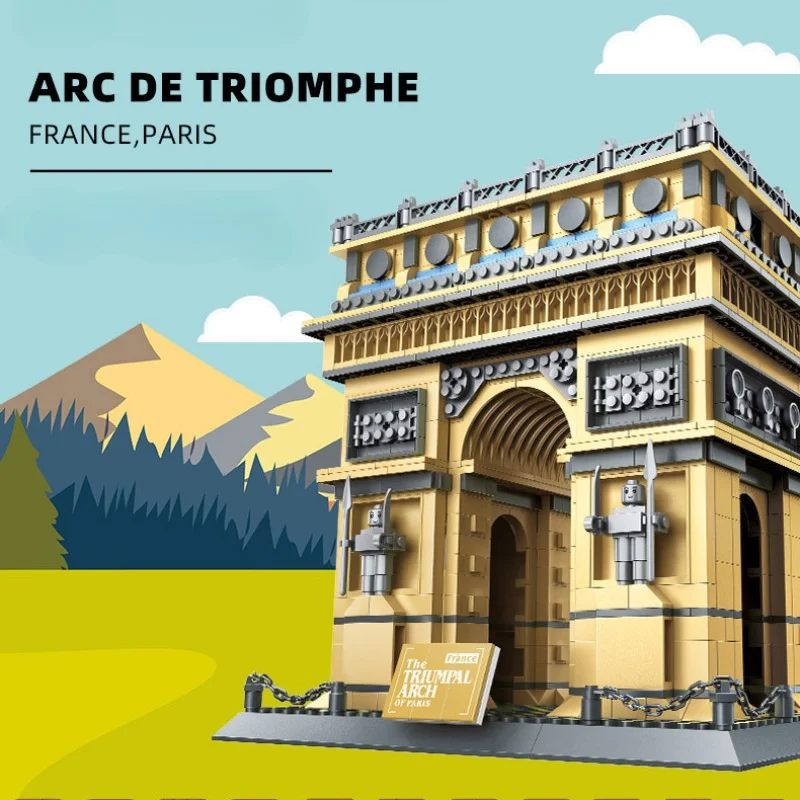 Triumphal Arch Of France Build - огляд і ціна Lego Set Creator