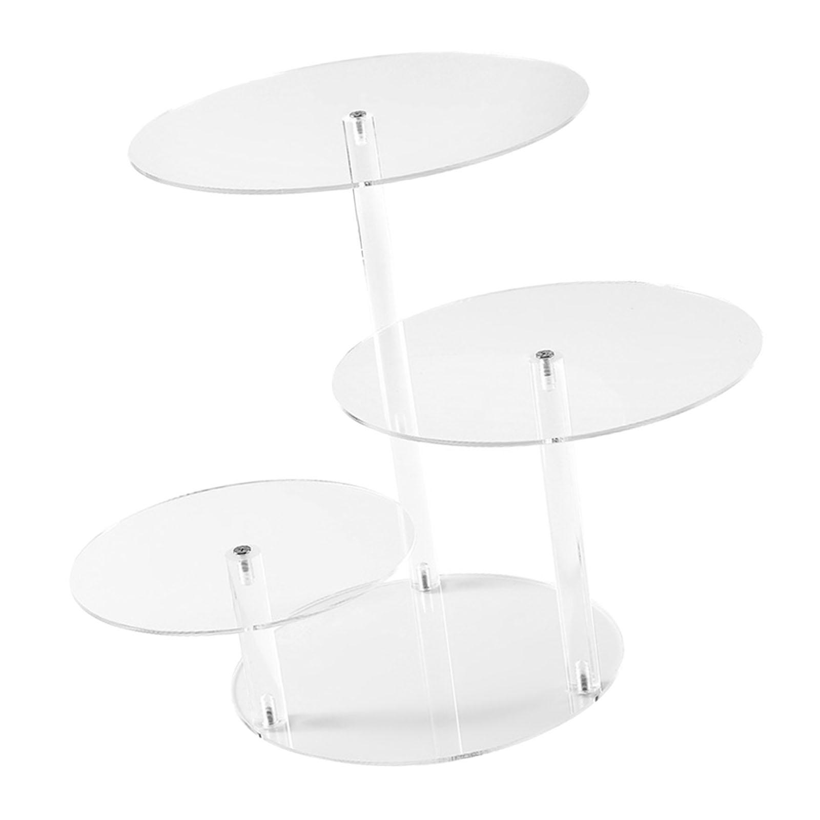 3 Tier Acrylic Cake Display St - огляд і ціна Display Risers Set